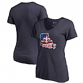Women New Orleans Saints Navy NFL Pro Line by Fanatics Branded Banner State T-Shirt,baseball caps,new era cap wholesale,wholesale hats